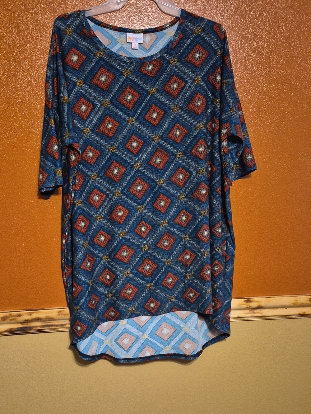 LULAROE, PULL OVER DRESS, SIZE SMALL.